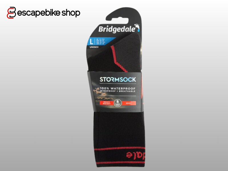 Bridgedale StormSock Heavyweight Boot - Black-1